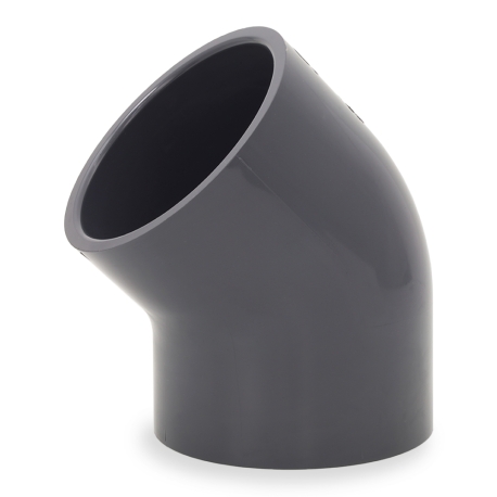 Spears 4" PVC (Sch 80) 45&deg; Elbow