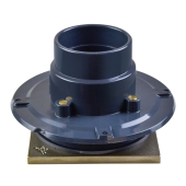 Sioux Chief Square PVC Shower Tile/Pan Drain w/ Brushed Bronze Strainer, 2" Hub x 3" Inside Fit (less test plug) - Image 4