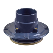 Sioux Chief Round PVC Shower Tile/Pan Drain w/ Brushed Bronze Strainer, 2" Hub x 3" Inside Fit (less test plug) - Image 4