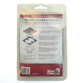 Sioux Chief Round-To-Square Adapter for 821-T200(P) Drain w/ Snap-in Oil Rubbed Bronze Strainer - Image 5