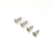 Sioux Chief 4-1/4" Polished Steel (Chrome) Screw-on Shower Drain Strainer w/ Screws - Image 2