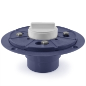 Sioux Chief Square PVC Shower Tile/Pan Drain w/ Matte St. Steel Strainer, 2" Hub x 3" Inside Fit - Image 4