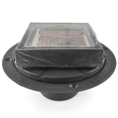 Sioux Chief Square Tile-in PVC Shower Pan Drain w/ 4" x 4" St. Steel Tile Insert Grate, 2" Hub - Image 3