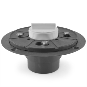 Sioux Chief Square Tile-in PVC Shower Pan Drain w/ 5" x 5" St. Steel Tile Insert Grate, 2" Hub - Image 4