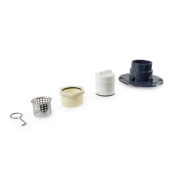 Sioux Chief 48" long, StreamLine Stainless Steel Linear Shower Pan Drain w/ Tile-in Strainer, 2" PVC Hub - Image 3