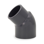 Spears 3" PVC (Sch 80) 45&deg; Street Elbow - Image 1