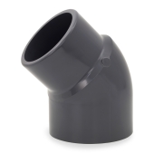 Spears 4" PVC (Sch 80) 45&deg; Street Elbow - Image 1