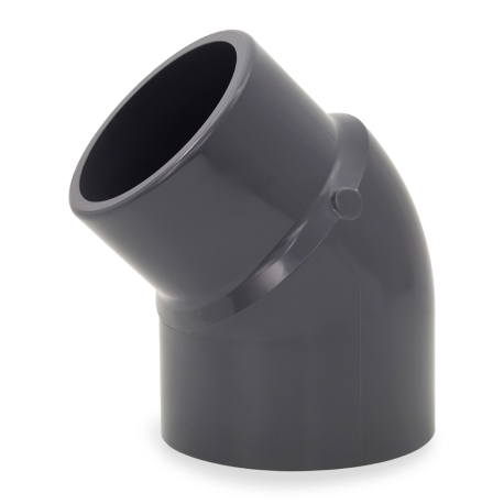 Spears 4" PVC (Sch 80) 45&deg; Street Elbow