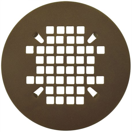 Sioux Chief 4-1/4" Oil Rubbed Bronze Snap-in Shower Drain Strainer