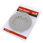 Sioux Chief 4-1/4" Satin Nickel Snap-in Shower Drain Strainer - Image 3