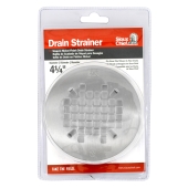 Sioux Chief 4-1/4" Satin Nickel Snap-in Shower Drain Strainer - Image 4