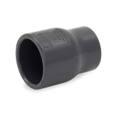 Spears 1-1/4" x 1" PVC (Sch 80) Reducing Coupling - Image 2