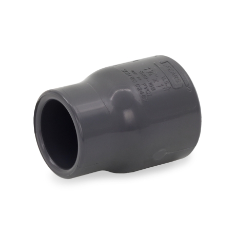 Spears 1-1/4" x 1" PVC (Sch 80) Reducing Coupling