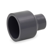 Spears 1-1/2" x 3/4" PVC (Sch 80) Reducing Coupling - Image 2