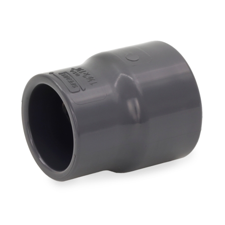 Spears 1-1/2" x 1-1/4" PVC (Sch 80) Reducing Coupling