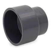 Spears 4" x 3" PVC (Sch 80) Reducing Coupling - Image 2