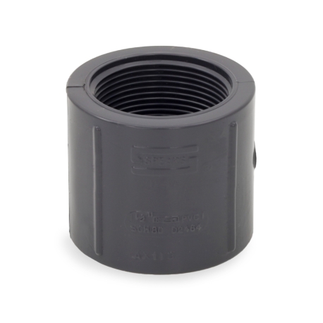 Spears 1-1/2" PVC (Sch 80) FIP x FIP Coupling