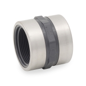 Spears 1-1/2" PVC (Sch 80) FIP x FIP Coupling, Special Reinforced - Image 1