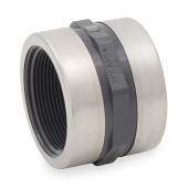 Spears 2" PVC (Sch 80) FIP x FIP Coupling, Special Reinforced - Image 1