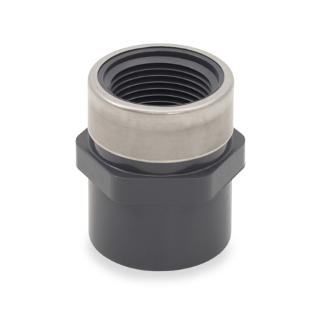 Spears 1" PVC (Sch 80) Socket x FIP Adapter, Special Reinforced