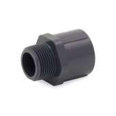 Spears 3/4" PVC (Sch 80) MIP x Socket Adapter - Image 1