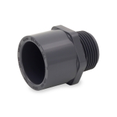Spears 1" PVC (Sch 80) MIP x Socket Adapter - Image 2