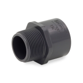 Spears 1-1/4" PVC (Sch 80) MIP x Socket Adapter - Image 1