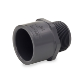 Spears 1-1/4" PVC (Sch 80) MIP x Socket Adapter - Image 2