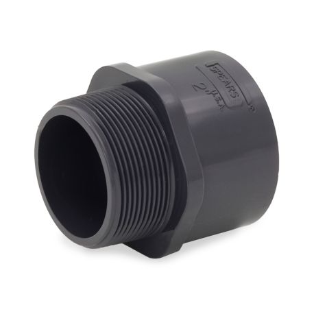 Spears 2" PVC (Sch 80) MIP x Socket Adapter