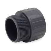 Spears 3" PVC (Sch 80) MIP x Socket Adapter - Image 1