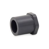 Spears 3/4" x 1/2" PVC (Sch 80) Spigot x Socket Bushing - Image 2