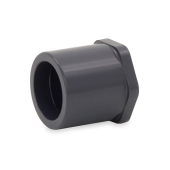 Spears 1" x 3/4" PVC (Sch 80) Spigot x Socket Bushing - Image 2