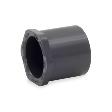 Spears 1" x 3/4" PVC (Sch 80) Spigot x Socket Bushing