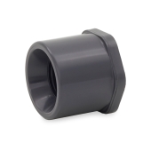 Spears 1-1/4" x 3/4" PVC (Sch 80) Spigot x Socket Bushing - Image 2