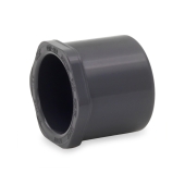 Spears 1-1/4" x 1" PVC (Sch 80) Spigot x Socket Bushing - Image 1