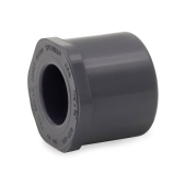 Spears 1-1/2" x 3/4" PVC (Sch 80) Spigot x Socket Bushing - Image 1