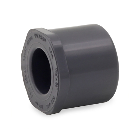 Spears 1-1/2" x 3/4" PVC (Sch 80) Spigot x Socket Bushing