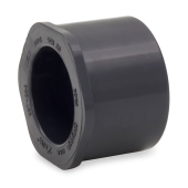 Spears 2" x 1-1/4" PVC (Sch 80) Spigot x Socket Bushing - Image 1