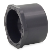 Spears 2-1/2" x 2" PVC (Sch 80) Spigot x Socket Bushing - Image 1
