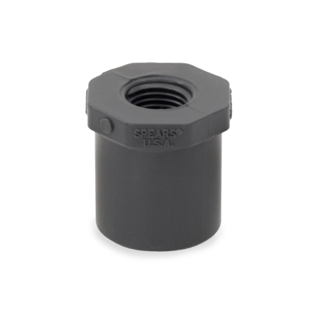 Spears 3/4" x 1/4" PVC (Sch 80) Spigot x FIP Bushing