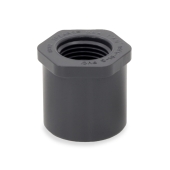 Spears 1" x 1/2" PVC (Sch 80) Spigot x FIP Bushing - Image 1