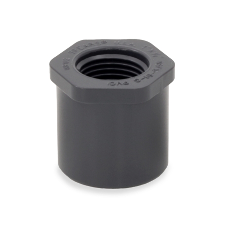 Spears 1" x 1/2" PVC (Sch 80) Spigot x FIP Bushing
