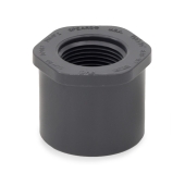 Spears 1-1/4" x 3/4" PVC (Sch 80) Spigot x FIP Bushing - Image 1
