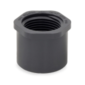 Spears 1-1/4" x 1" PVC (Sch 80) Spigot x FIP Bushing - Image 1