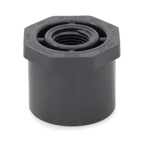 Spears 1-1/2" x 1/2" PVC (Sch 80) Spigot x FIP Bushing