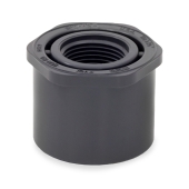 Spears 1-1/2" x 3/4" PVC (Sch 80) Spigot x FIP Bushing - Image 1
