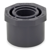 Spears 2" x 1" PVC (Sch 80) Spigot x FIP Bushing - Image 1