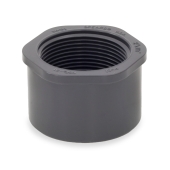 Spears 2" x 1-1/2" PVC (Sch 80) Spigot x FIP Bushing - Image 1