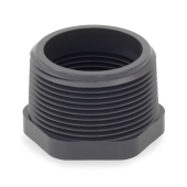 Spears 1-1/2" x 1-1/4" PVC (Sch 80) MIP x FIP Bushing - Image 2