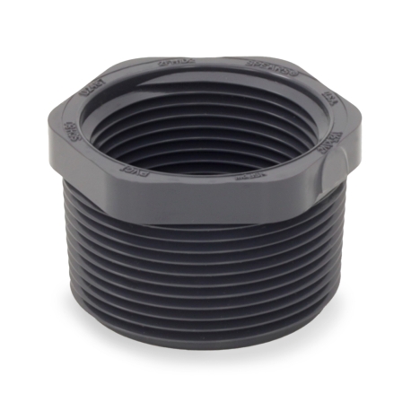 Spears 1-1/2" x 1-1/4" PVC (Sch 80) MIP x FIP Bushing